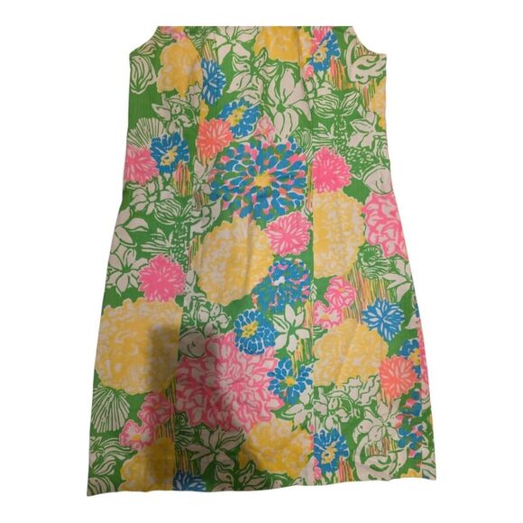 LILLY PULITZER Cathy Shift Dress Hibiscus Stroll - Size‎ 0 - Picture 6 of 10